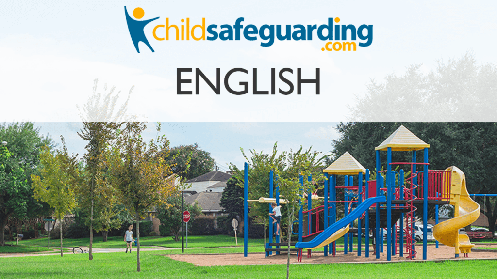 Child Protection Training in English