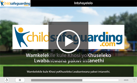 Child Protection Awareness Training for Support Staff Course Demo - XHOSA