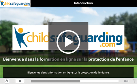 Child Protection Awareness Training for Support Staff Course Demo - FRENCH