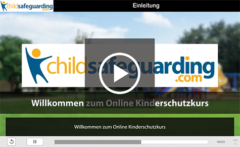 Child Protection Awareness Training for Support Staff Course Demo - GERMAN