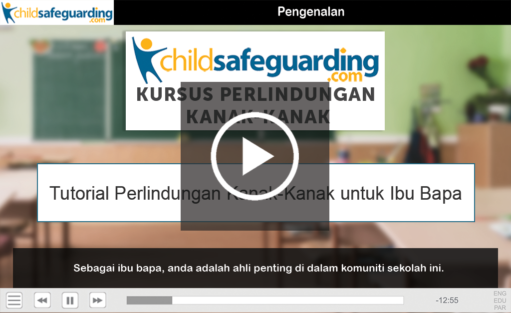 Child Protection Tutorial for Parents Demo - MALAY