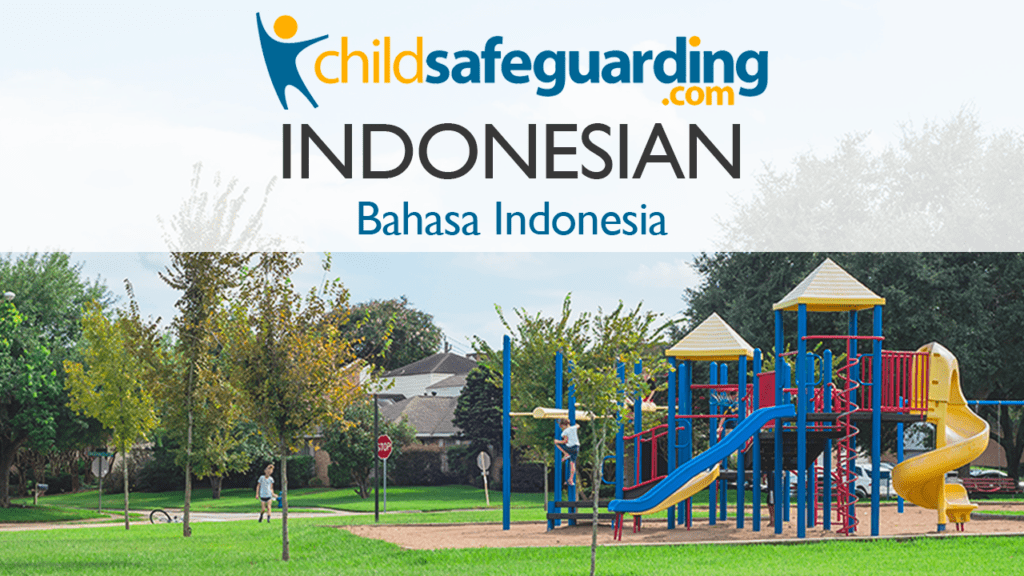 Child Protection Training in Indonesian