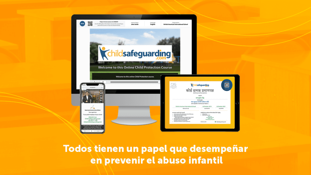 Formación en Protección Infantil universalmente accesible - ChildSafeguarding.com