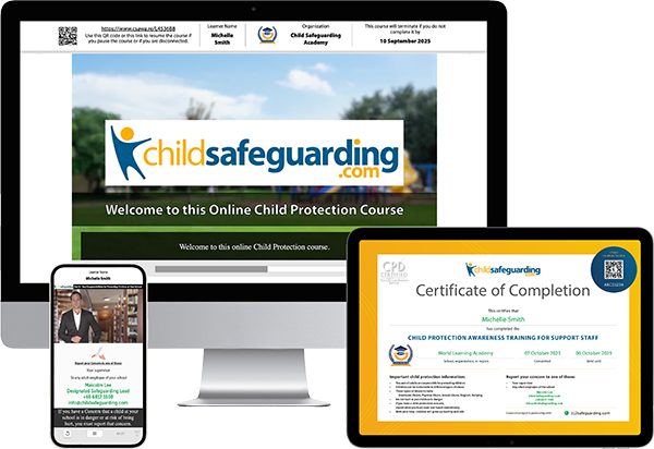 Child Protection Training for Adults Working with Children