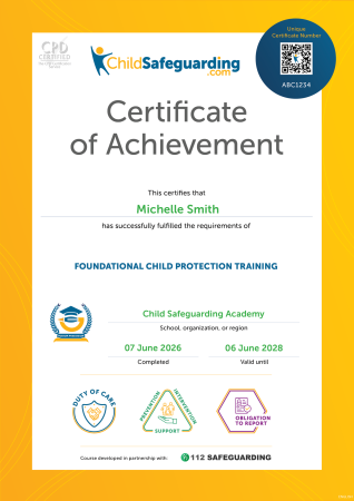 Foundational Child Protection Training